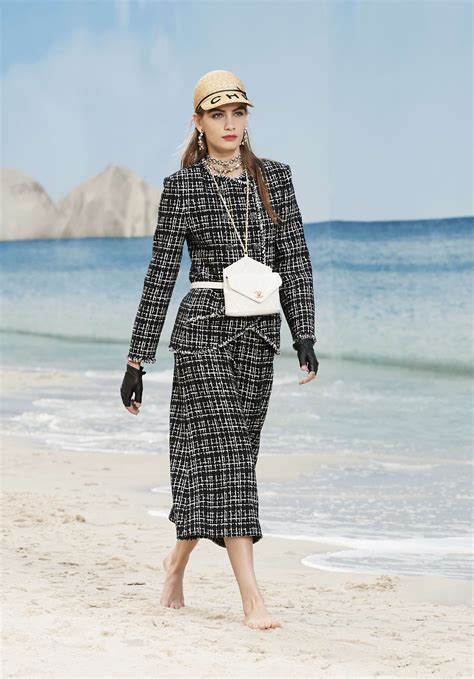 chanel spring summer 2019 shoes|chanel spring dresses.